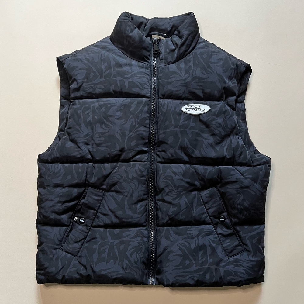No Fear X H&M puffer vest.